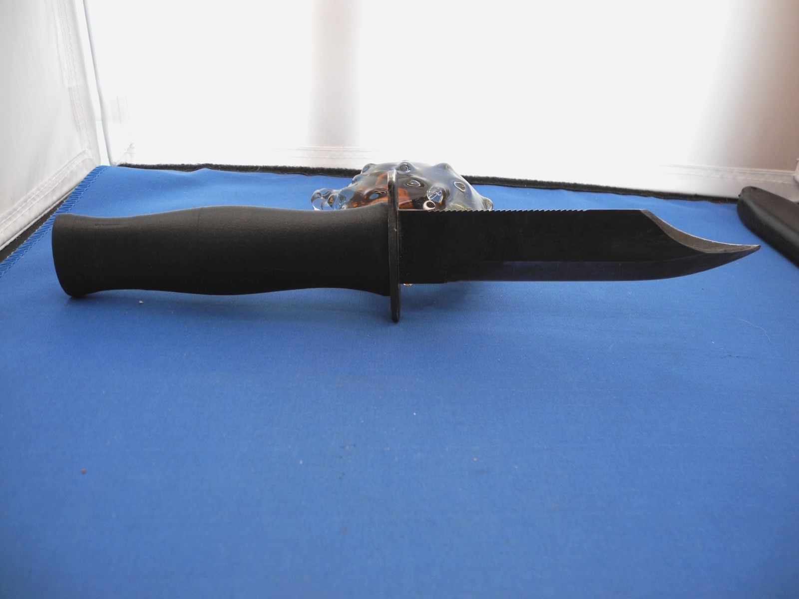 UNITED STATES NAVY MK 3 MOD 0 DIVERS KNIFE, DIVING KNIFE WITH SHEATH 2V376
