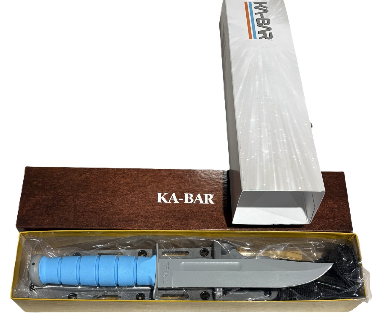 KA-BAR 1313-SF USSF «Space Force» Fighting Utility Knife Plastic Sheath 1313SF
