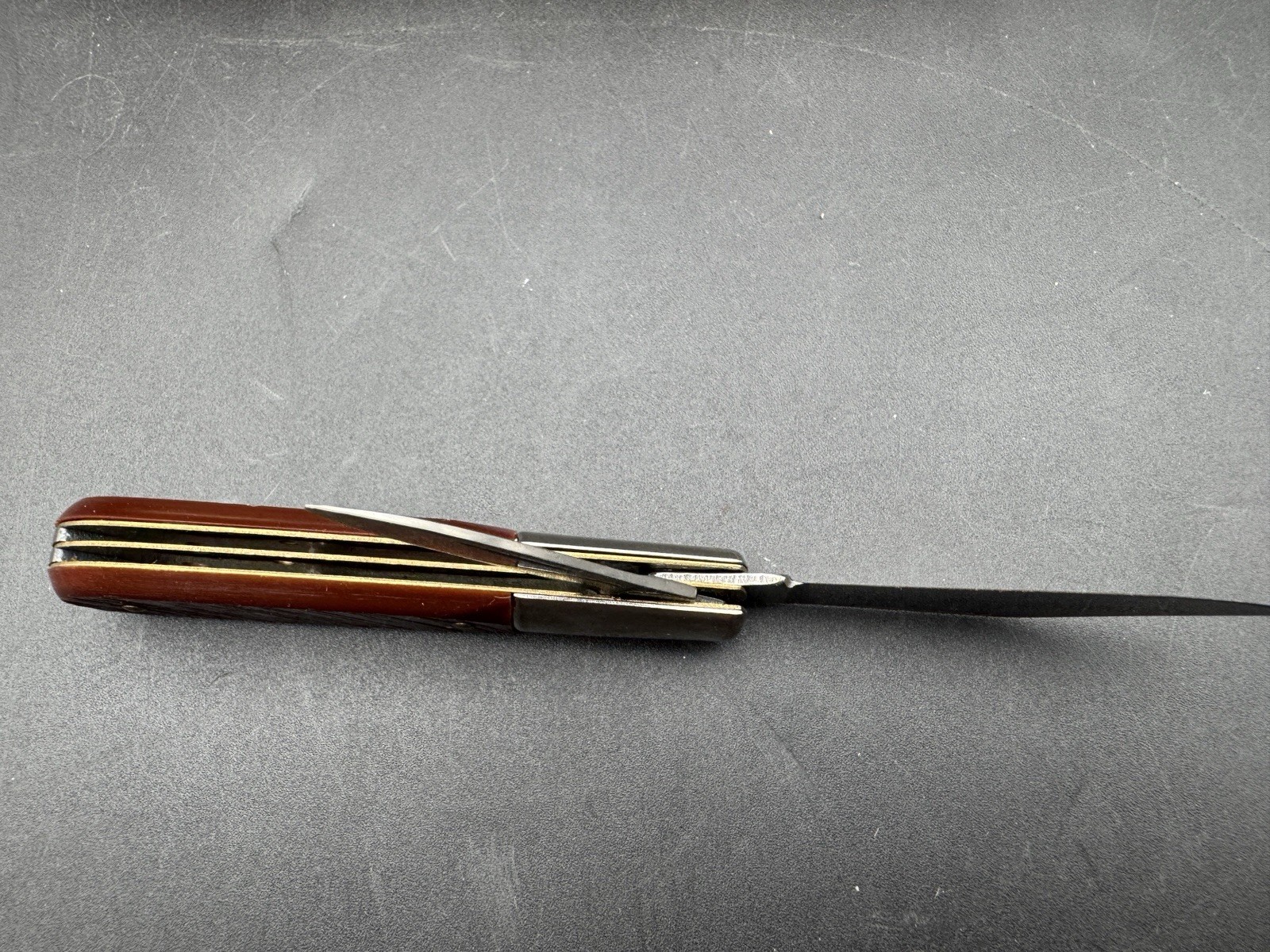 NEW VTG Imperial USA DE Diamond Edge Folding 2 Blade Barlow Pocket Jack Knife