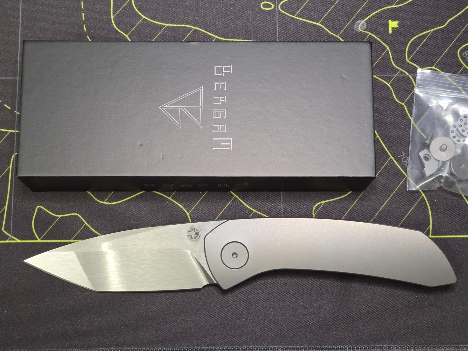 Dalibor Bergam Asgard Integral Ti Handle/ Magnacut 1st Production Run SN 82/100