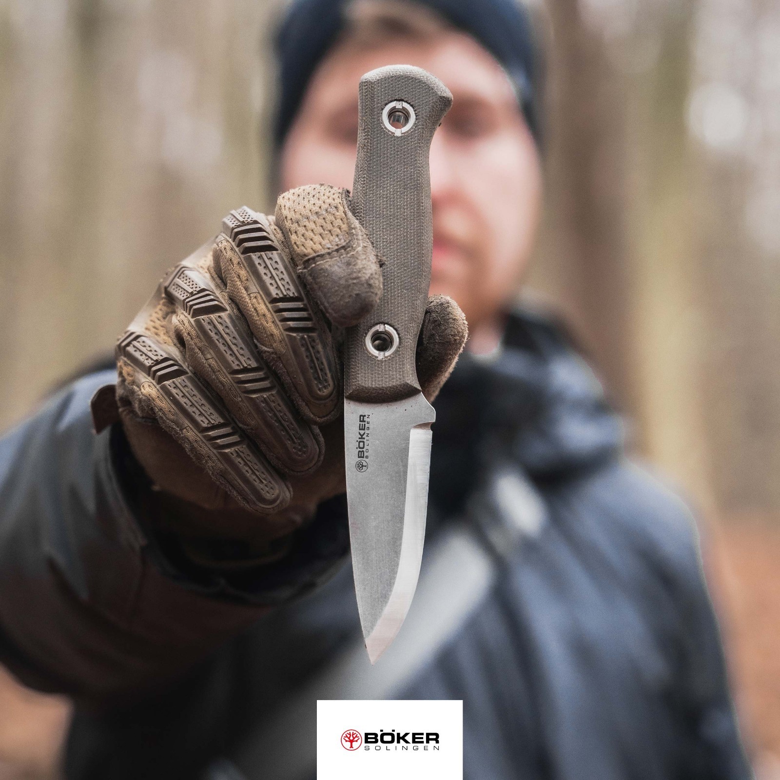 Boker Vigtig vs. Wild Fixed Knife 3.35″ MagnaCut Blade Micarta Handle ✔️ 121509