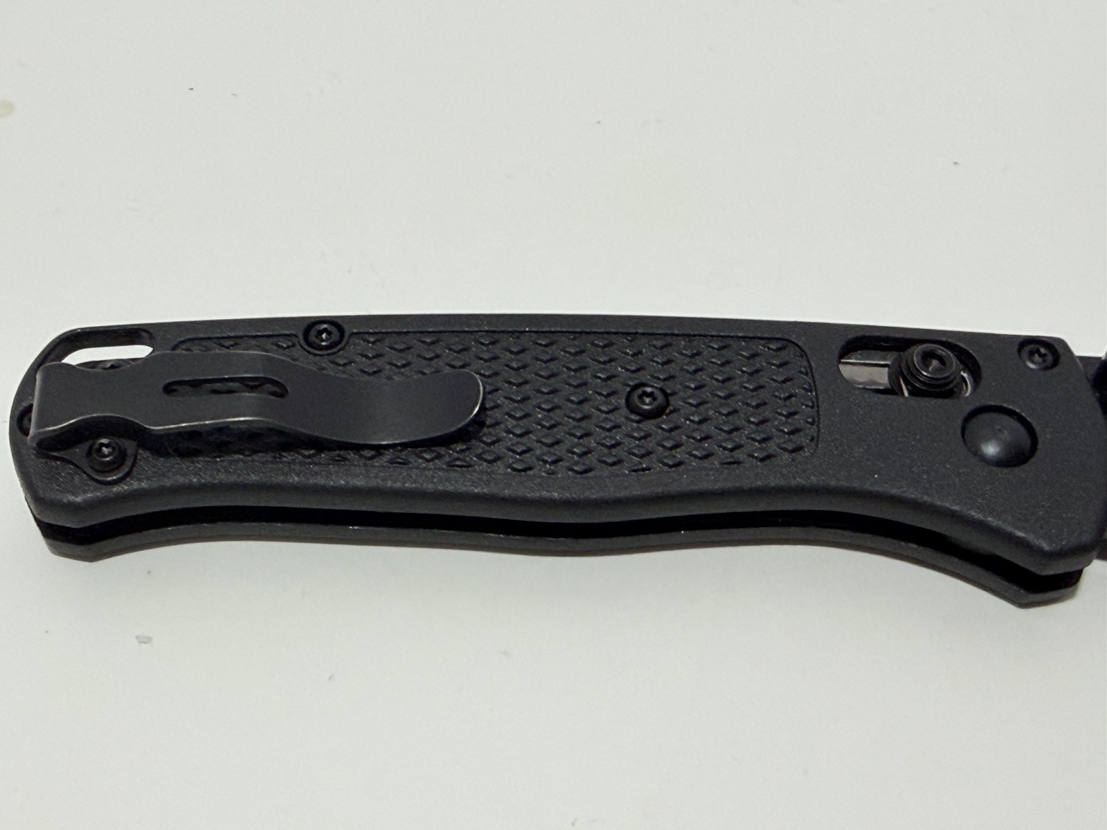 Benchmade 535BK-2 Bugout Knife Black CF-Elite Handle S30V Folding Knife