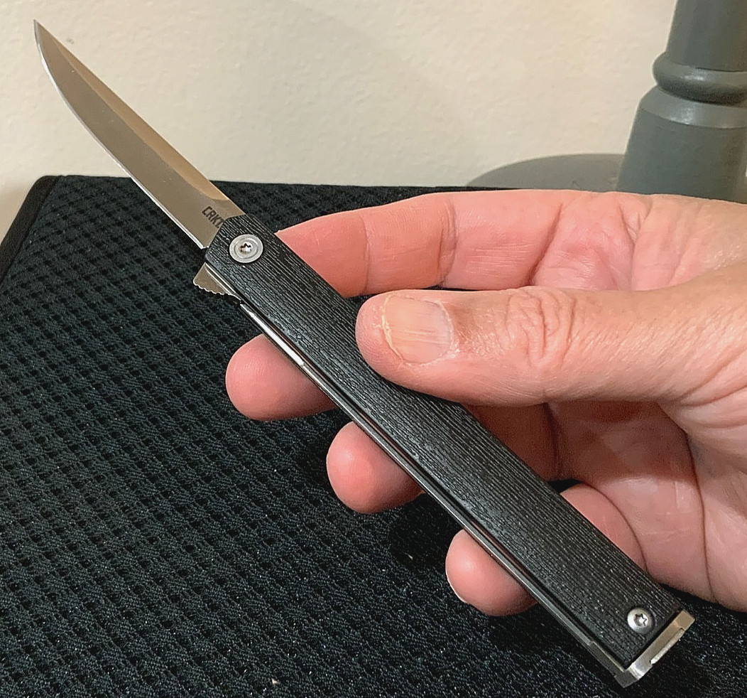 CEO 7097 Quick Flick Folding Pocket Knife (Silver Blade)