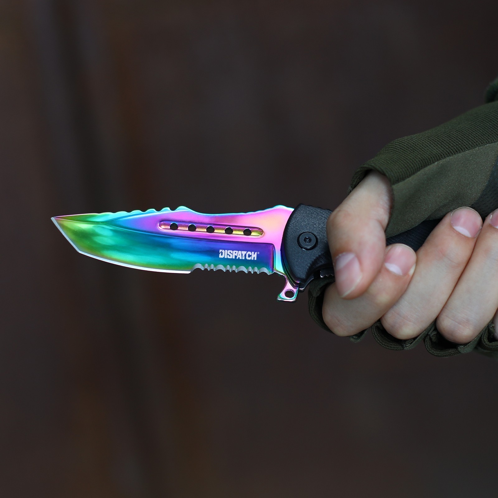8″ SPRING OPEN ASSISTED TACTICAL FOLDING POCKET KNIFE EDC Blade Tactical Tool