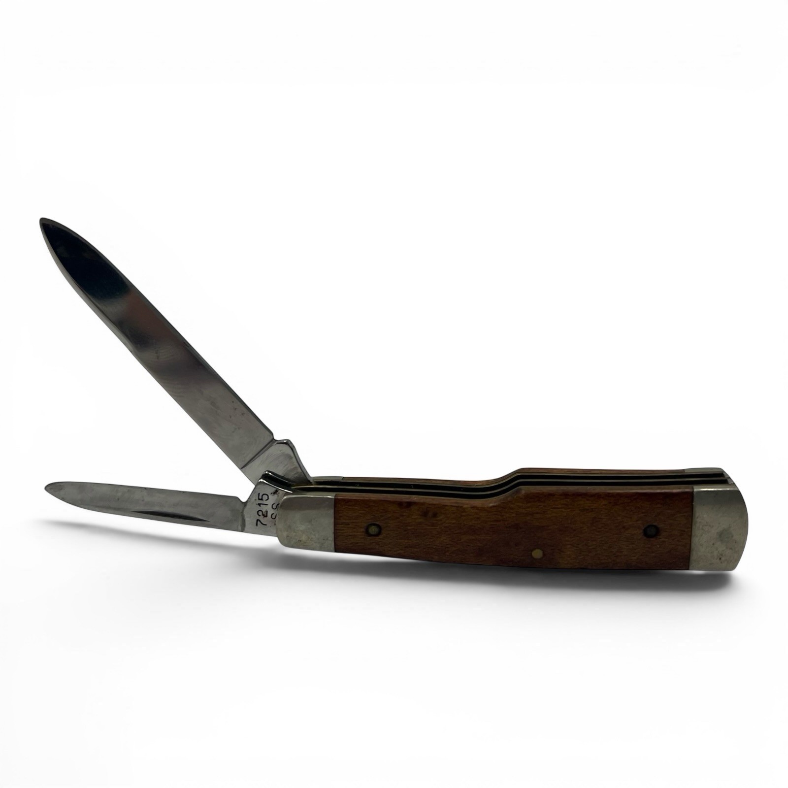 Vintage 1989 Case XX 7215 SS 2 Blade Folding Pocket Knife USA