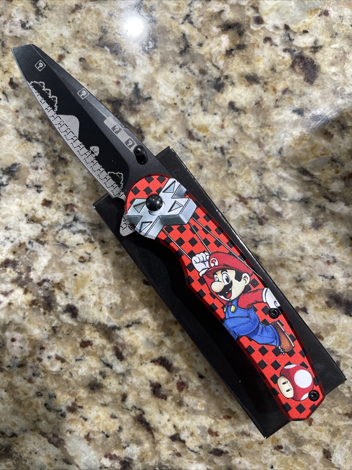 (7) Spring Assisted Video Game Pocket knife Wholesale Set Best Sellers