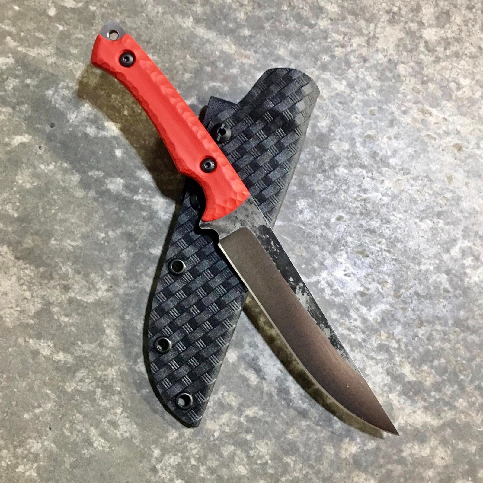 Super SALE! Blue Wasp knives USA custom handmade outdoors hunting knife, EDC