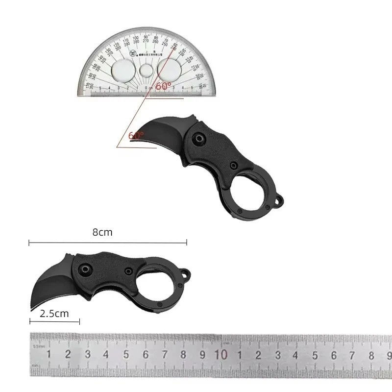 Eagle Claw Knife Mini Fox Knife Blade Outdoor EDC Folding Knife Locking Pocket