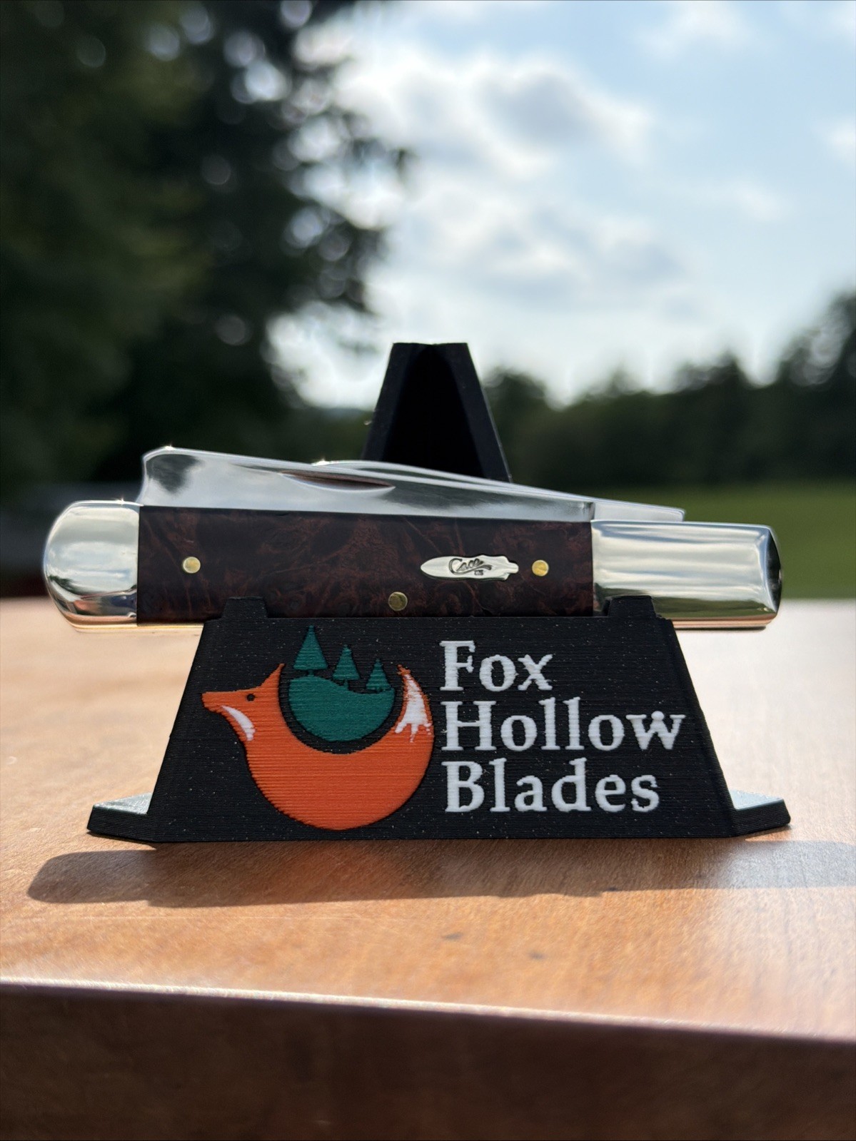 Case XX 2024 Brown Maple Burl 72005RAZ SS Razor Knife X