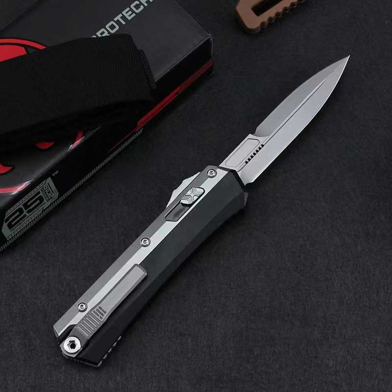 NEW Outdoor Pocket Knife D2 Blade Aluminum Handle Camping Knives EDC Tools