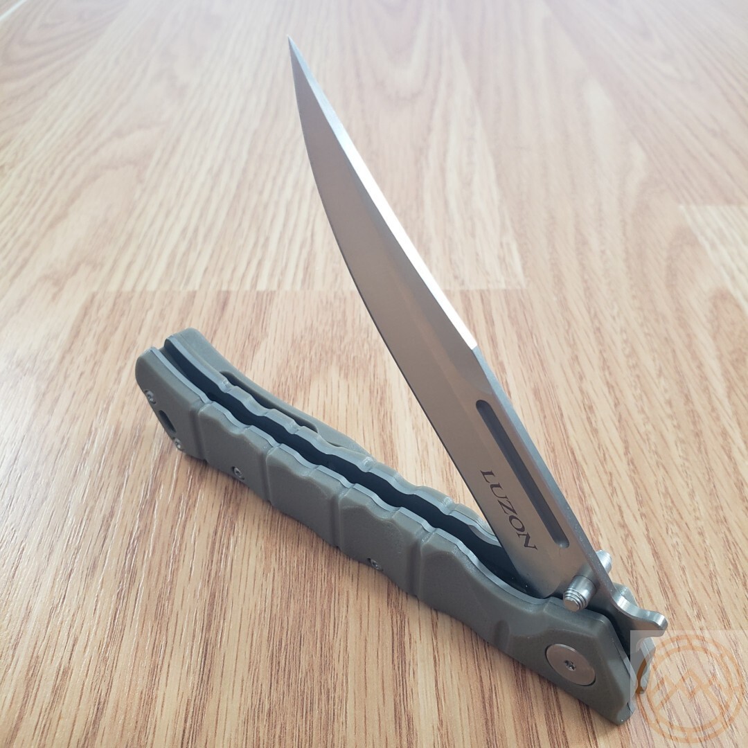 Cold Steel Medium Luzon Liner Folding Knife 4″ 8Cr13MoV Steel Blade GFN Handle
