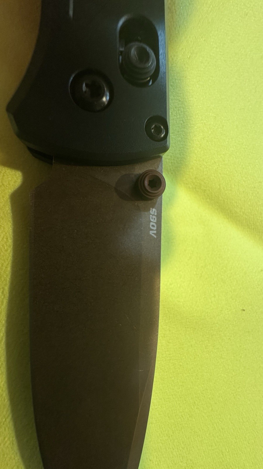 Benchmade Bugout 535FE-2602 2026 Seasonal Drop. Aluminum And Micarta Handle. S90