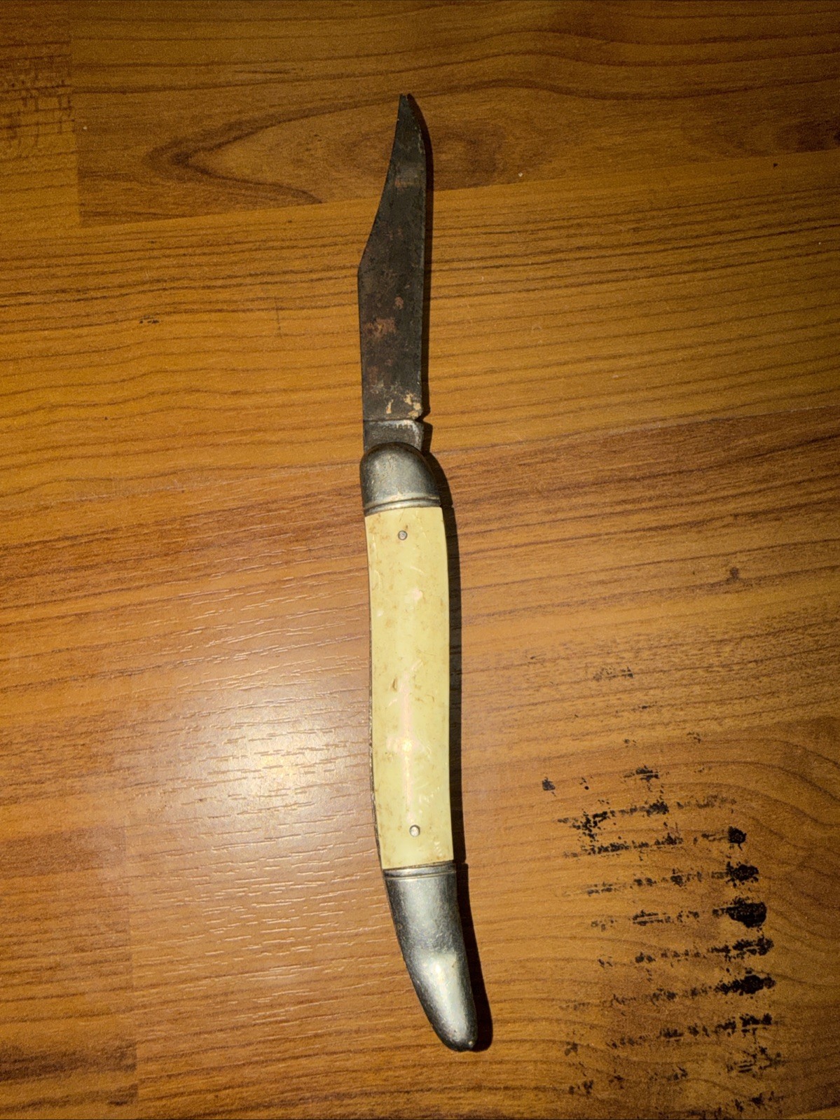 Vintage Imperial Blade Pocket Folding Knife Pearl Handle