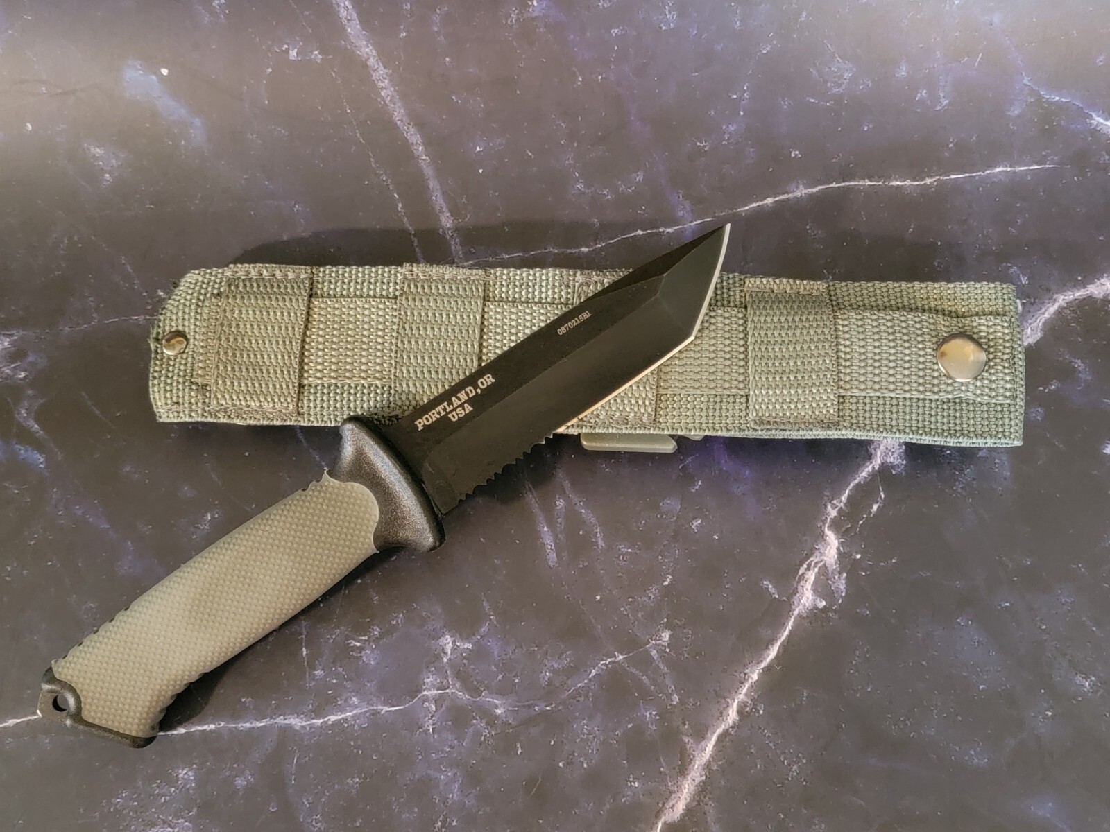 Gerber Prodigy Tanto Fixed Blade Knife 4.75″ Camo Sheath Plain OR Serrated *NEW*