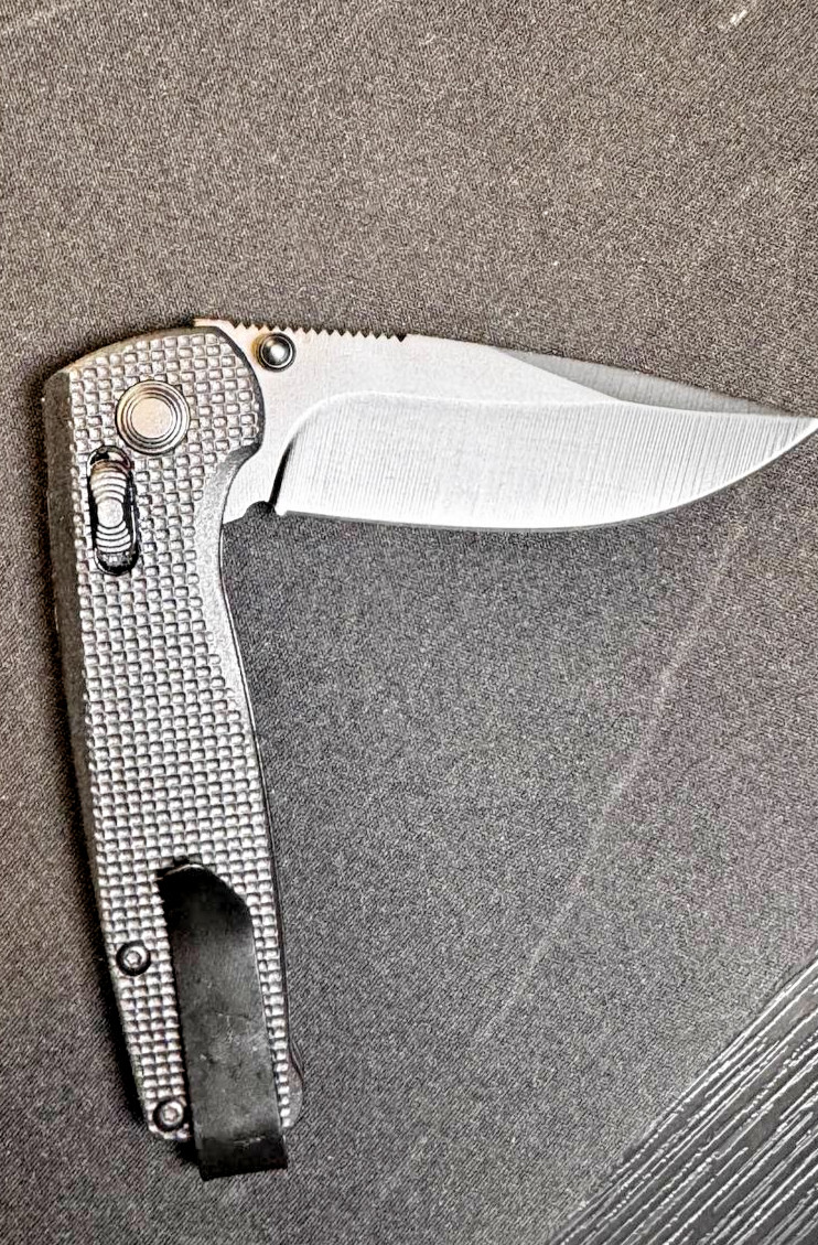 EDC Folding Knife Spring Assisted Pocket Knife Black Tactical Camping Survival