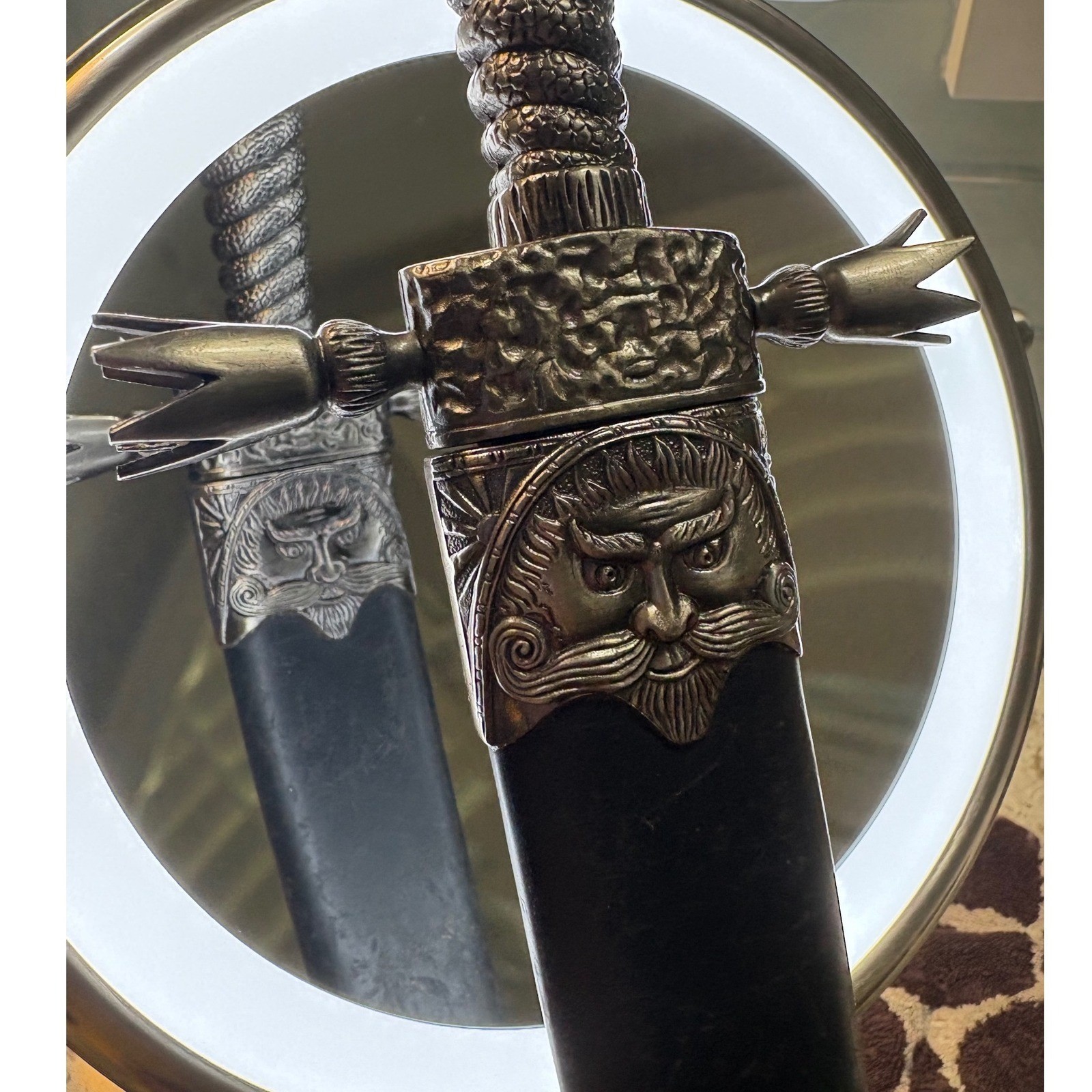 Marto of Spain Fantasy Dagger Cobra Snake Pommel Medieval Decorative Knife