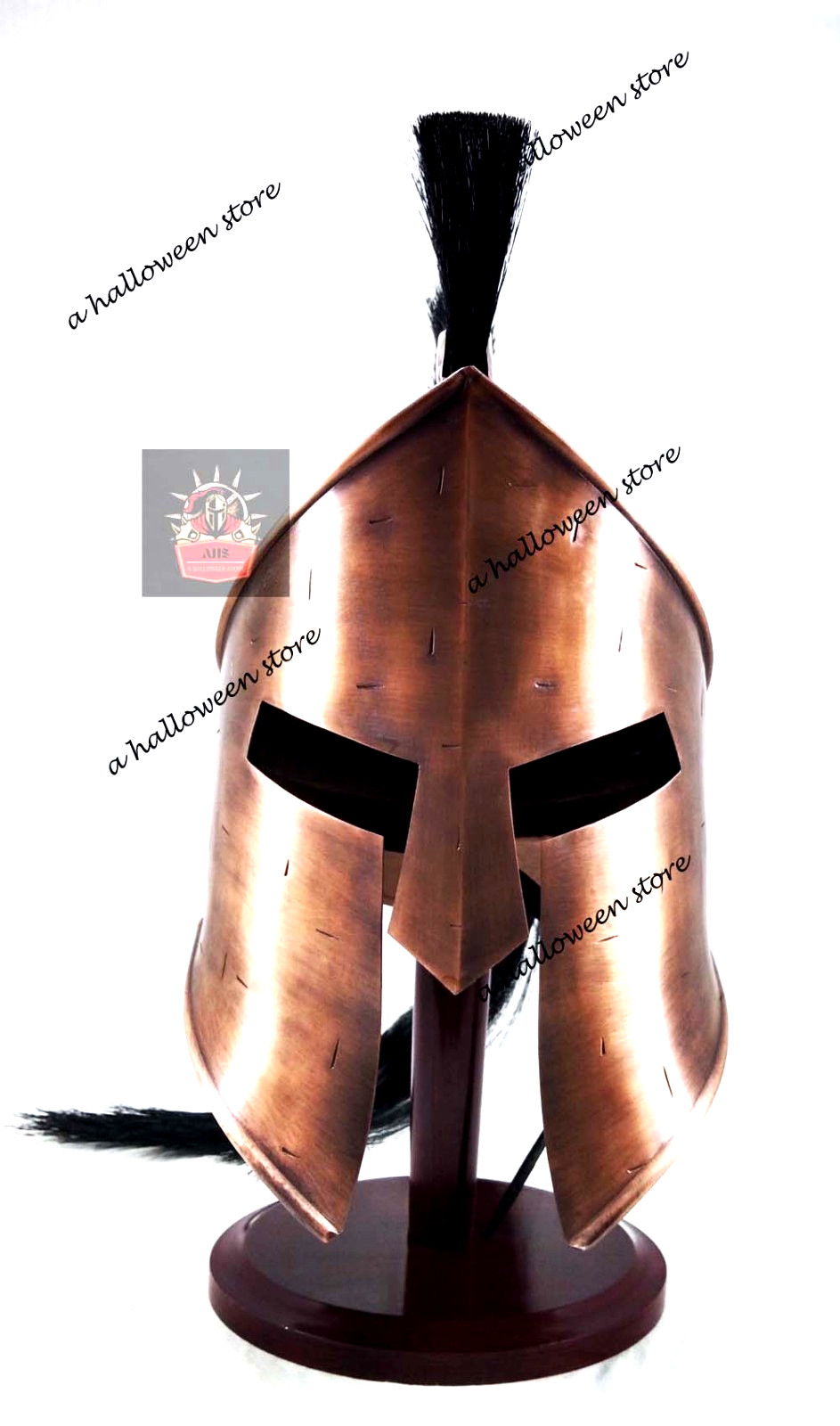 Spartan Helmet Ancient Greek Warrior Medieval Battle Armor Costume Cosplay Prop