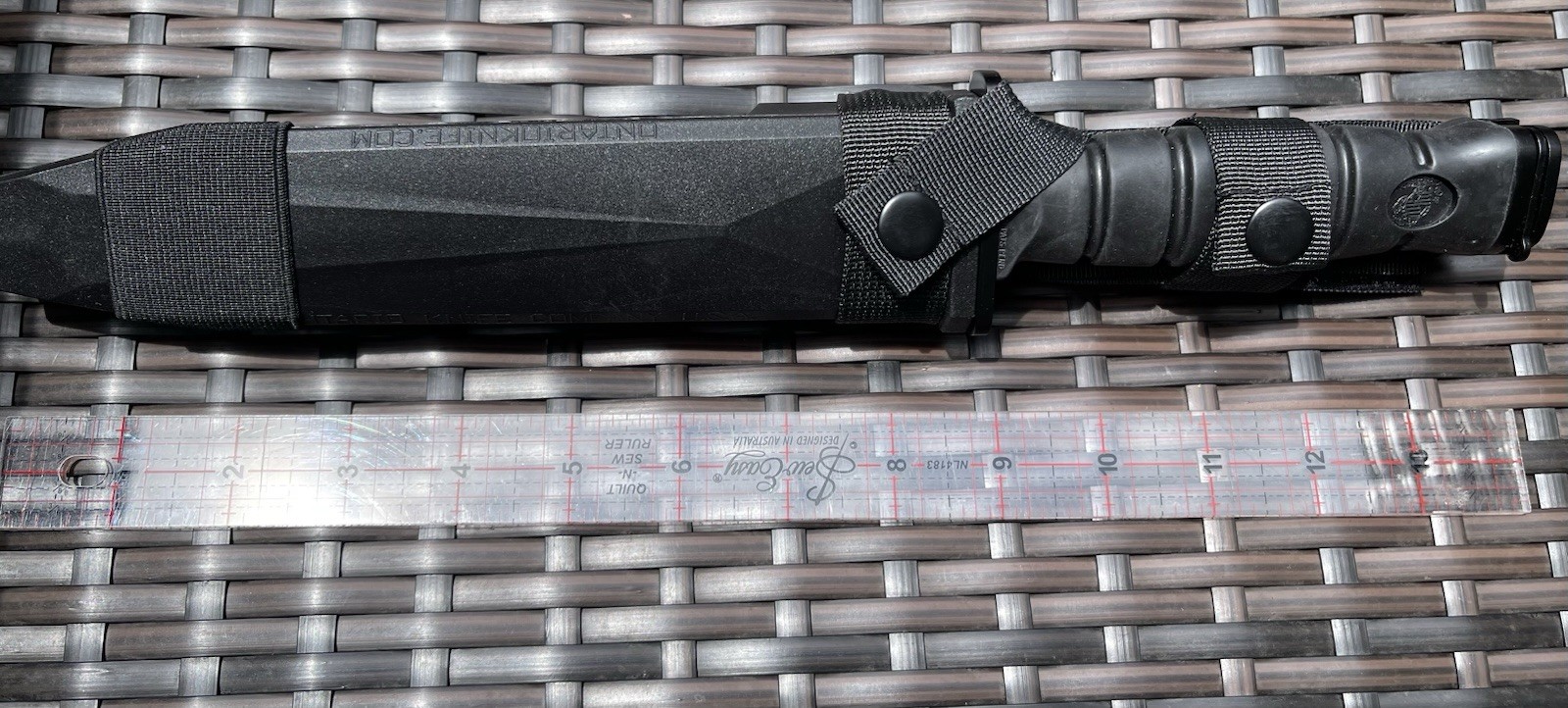 Ontario Knife OKC3S USMC Combat 8″ Blade and Scabbard & Sharpening Steel