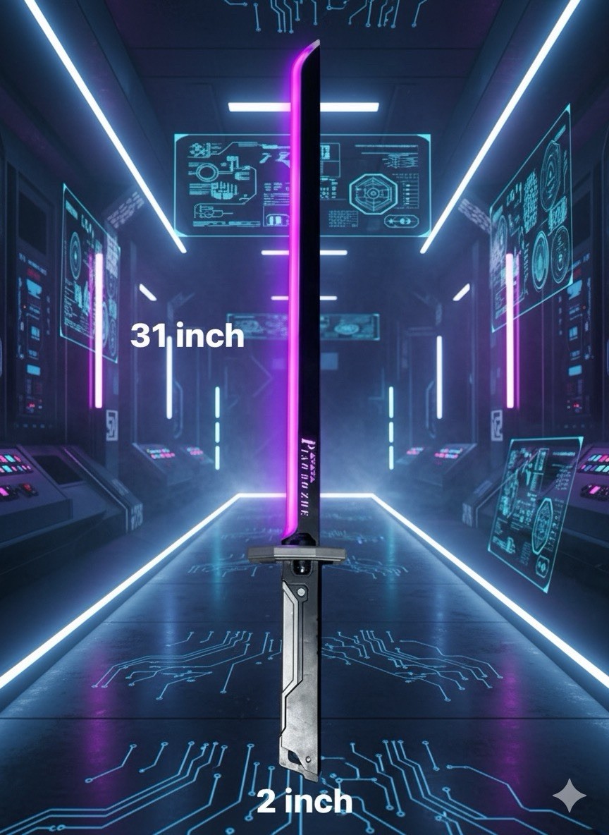 ✅US SELLER✅LIGHT SABER✅Sparkblade Sword with Sparks &Smoke-31.5in ✅FREE SHIPPING