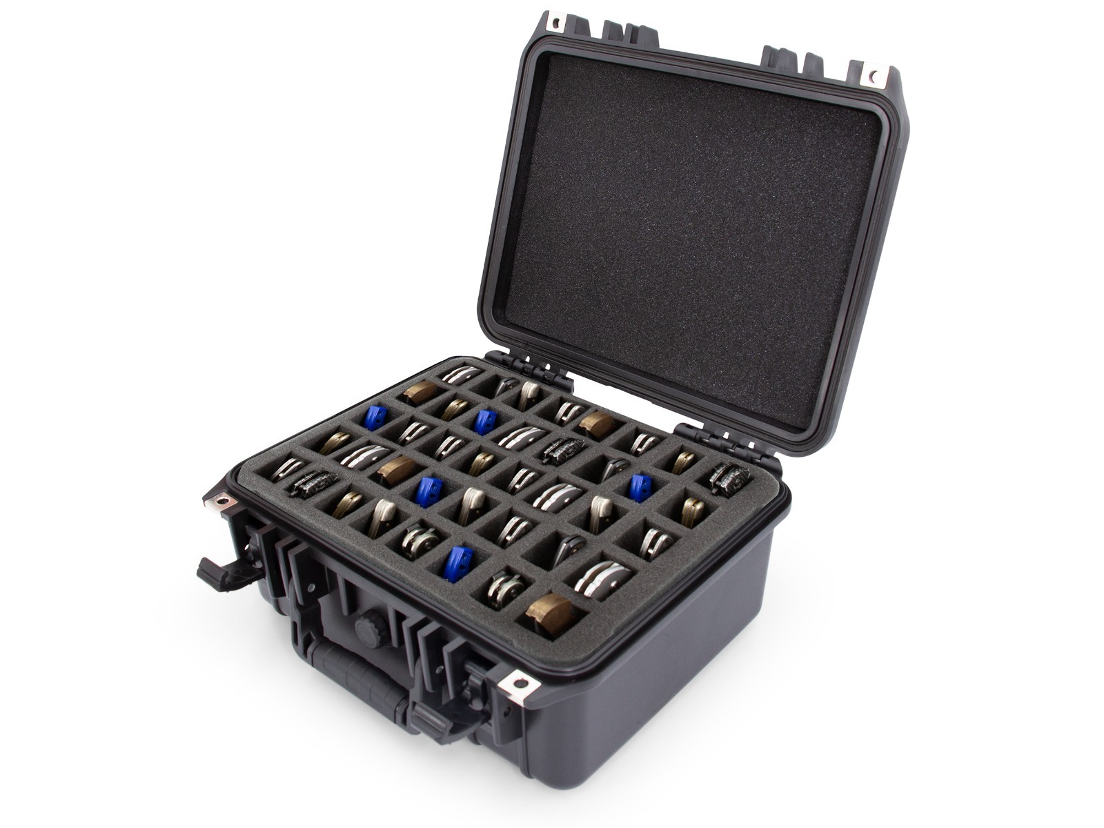 CM 40 Folding Knife Case Waterproof Pocket Knife Holder and Knife Box Organizer