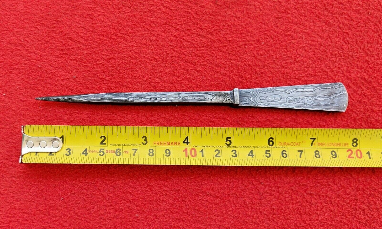 Handmade Damascus Steel Hunting Throwing Spikes