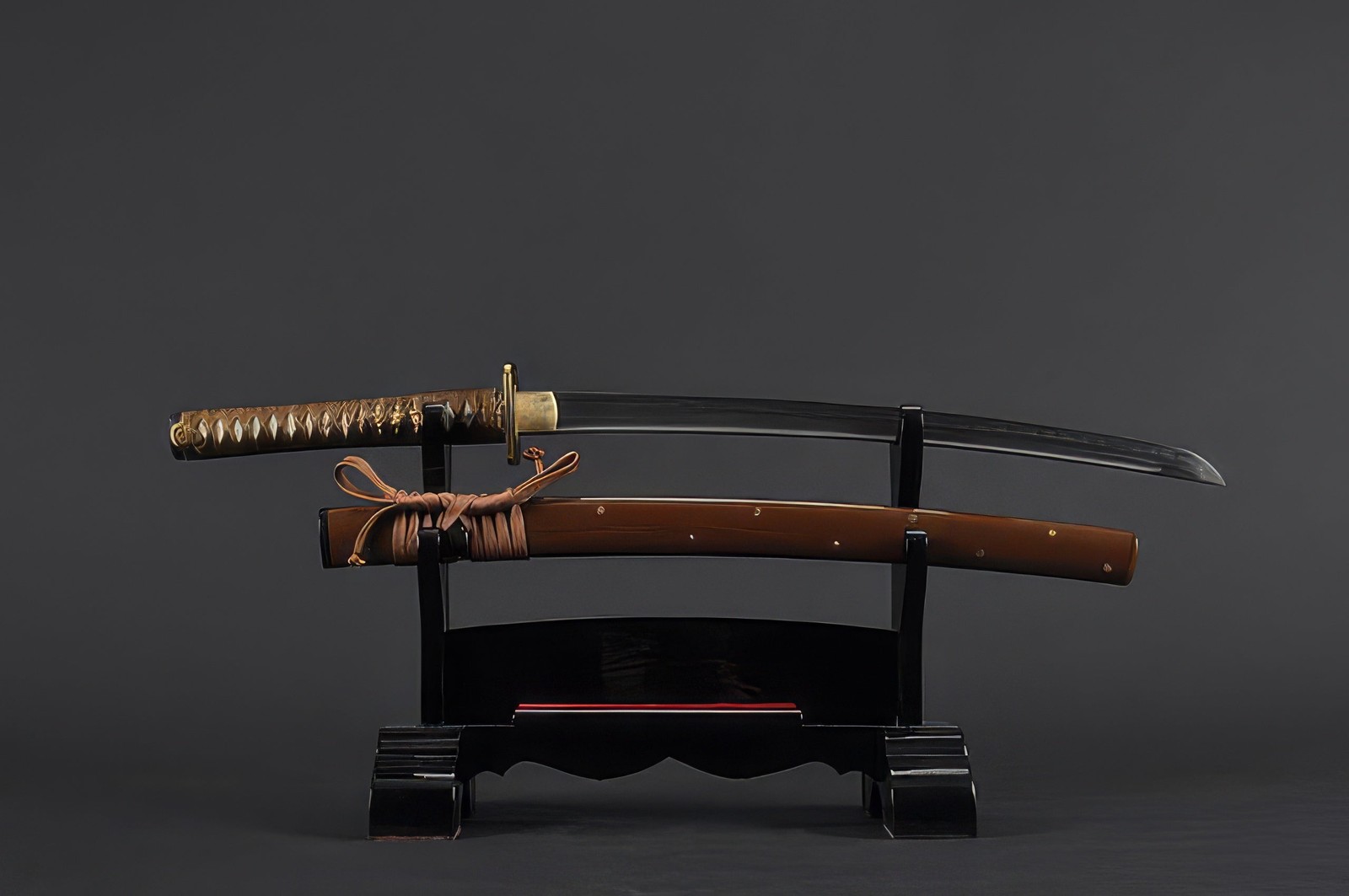 Warrior Fuji Wakizashi – unknown Hand Forged Clay Tempered Full Tang
