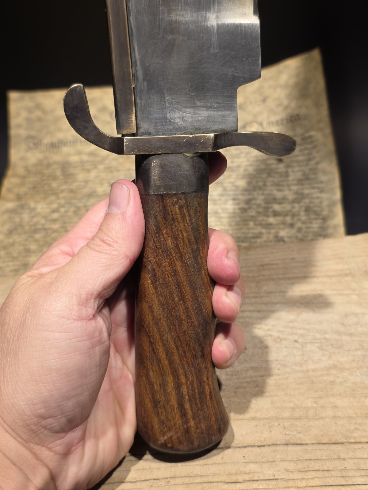 19″ Antique Style Civil War Confederate Bowie Knife