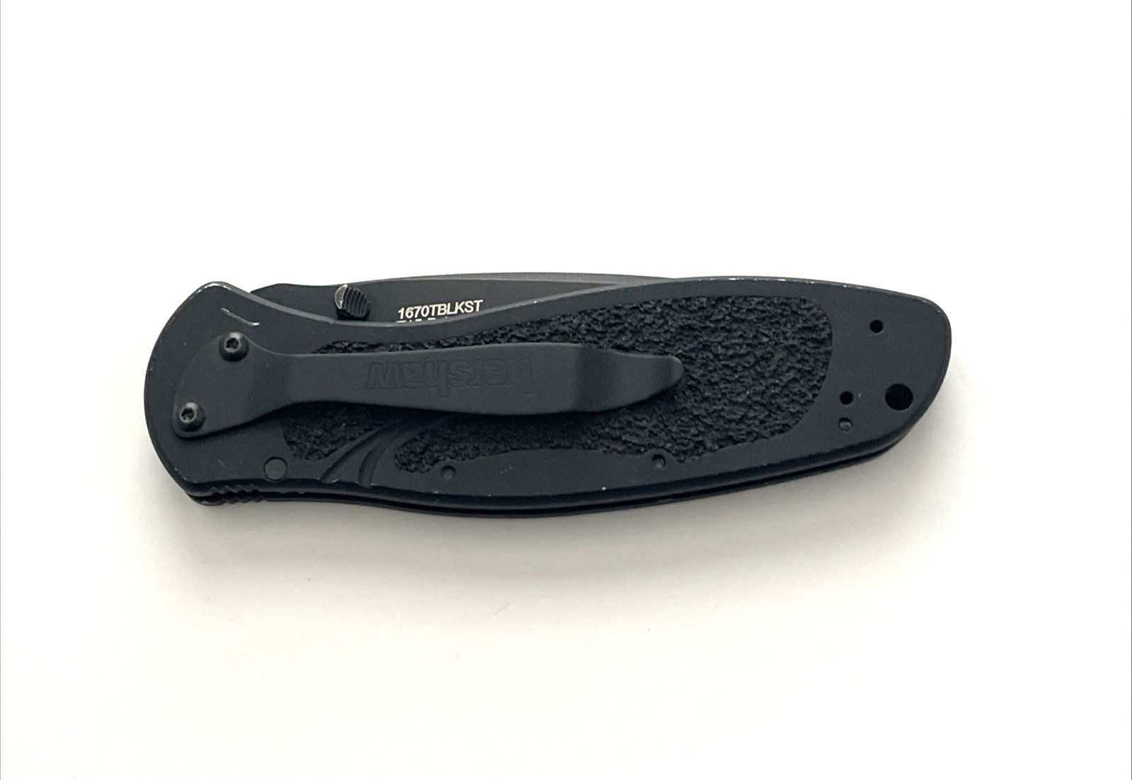 Kershaw 1670TBLKST Blur Tanto Folding Knife Sandvik 13C26 Aluminum USA 2008