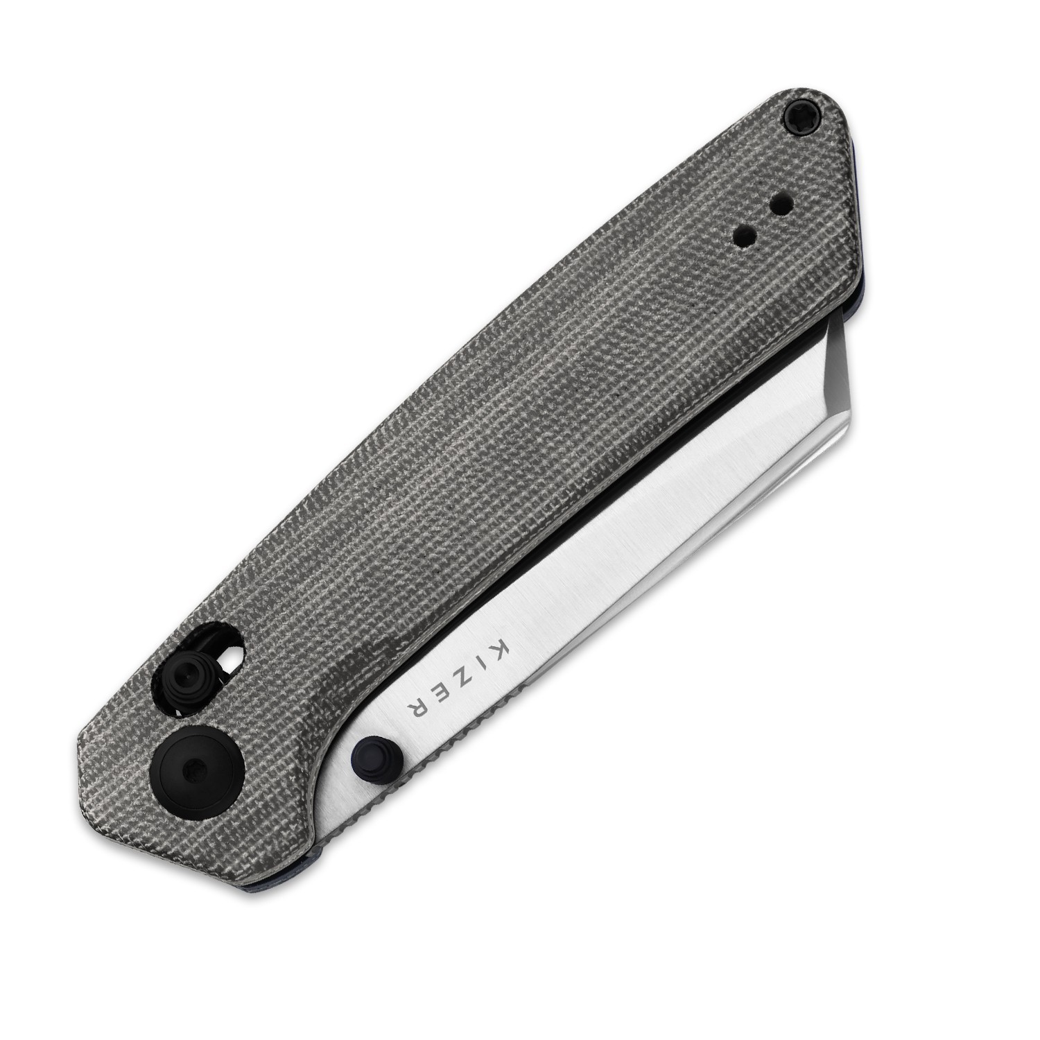 Kizer Madrac EDC Folding Pocket Knife Nitro-V Blade Micarta Handle V3693A3