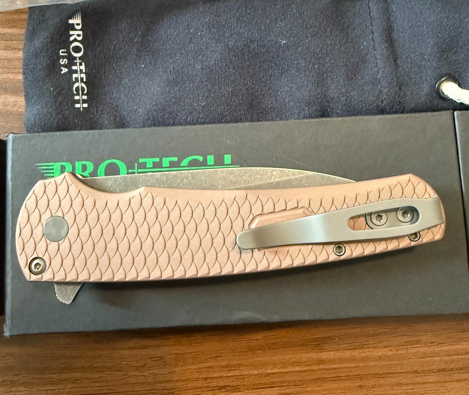Protech Malibu 5336-LTD-AW-FDE Flat Dark Earth Magnacut