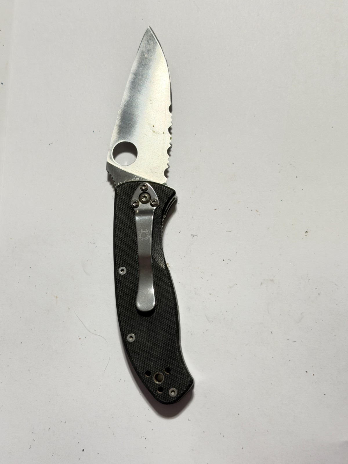 Spyderco Tenacious 8Cr13MoV Folding Knife China