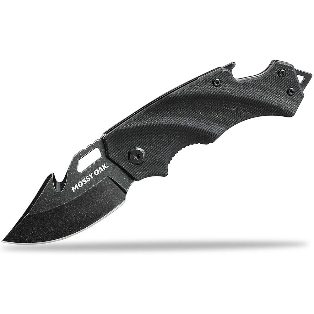 Mini Folding Pocket Knife 2.5»Blade Black G10 Handle EDC Multifunction Tool New