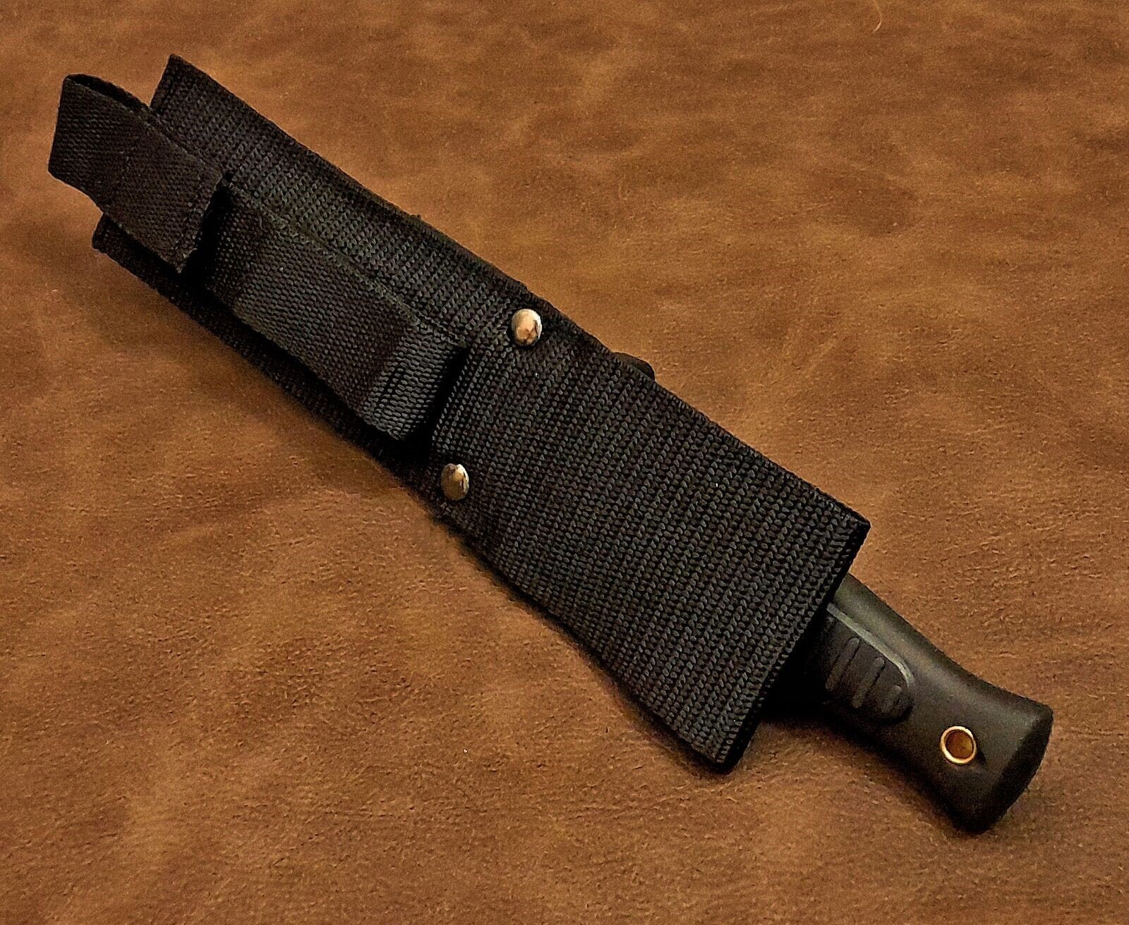M48 Tactical Combat Double Edge Boot Knife With Shoulder Harness & Sheath