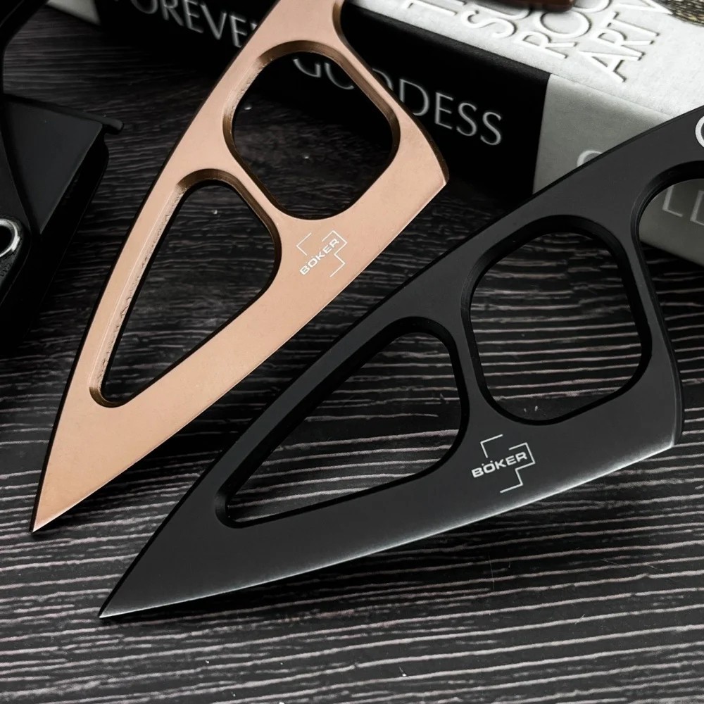 440C Steel Tactical Fixed Blade Knife EDC Pocket Knife + Sheath