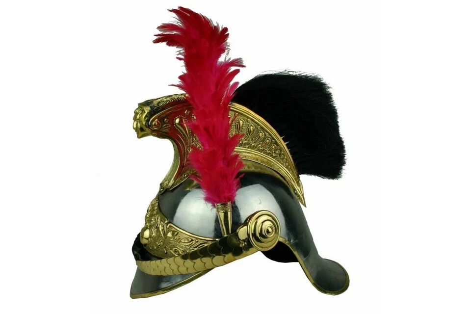 French Napoleon Helmet M1874 for teams of the Dragoon SCA LARP Warrior Helmet