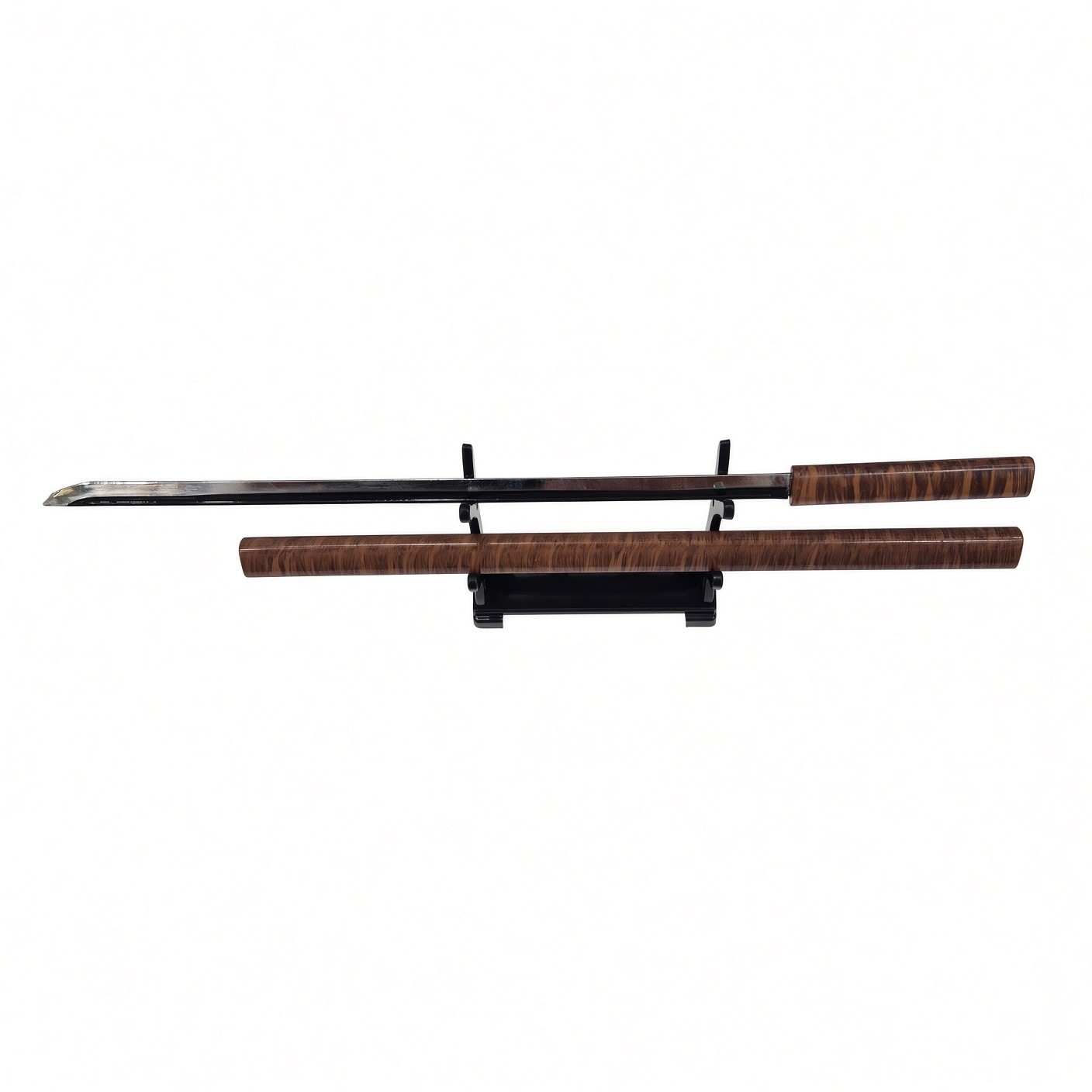 Mini Japanese Shirasaya Katana Decorative With Stand