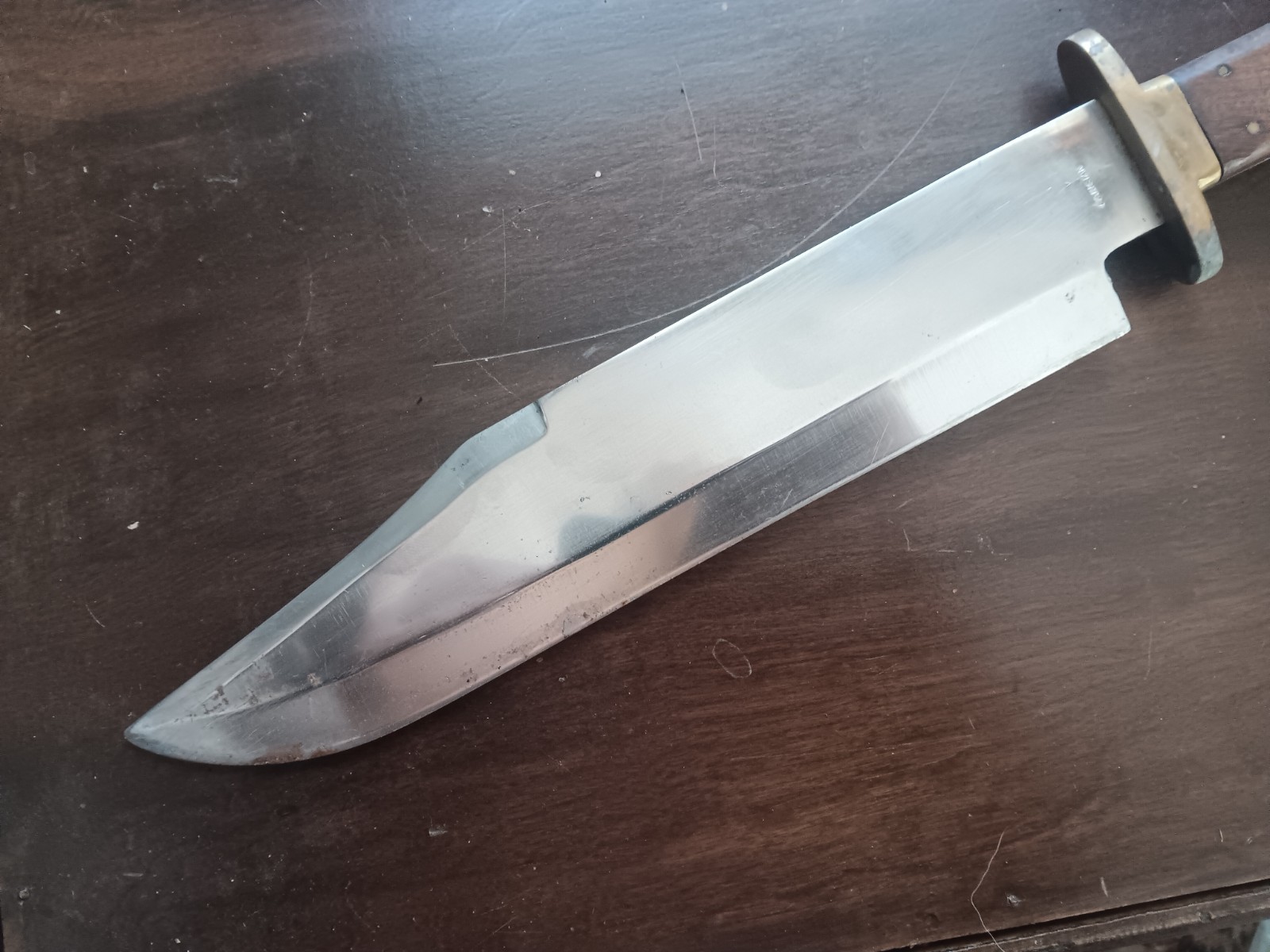 X-Large Bowie Knife Modern Reproduction 16″ OAL Wood Scales