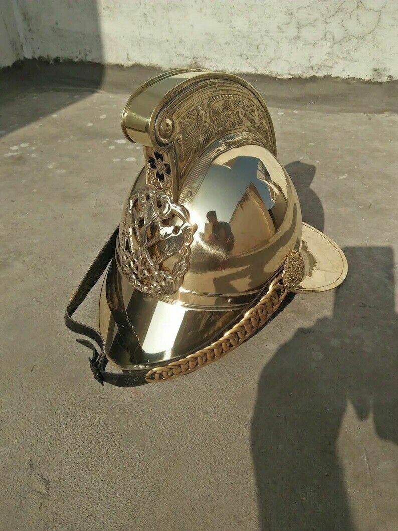 Napoleonic French Cavalry Helmet, Brass Helmet