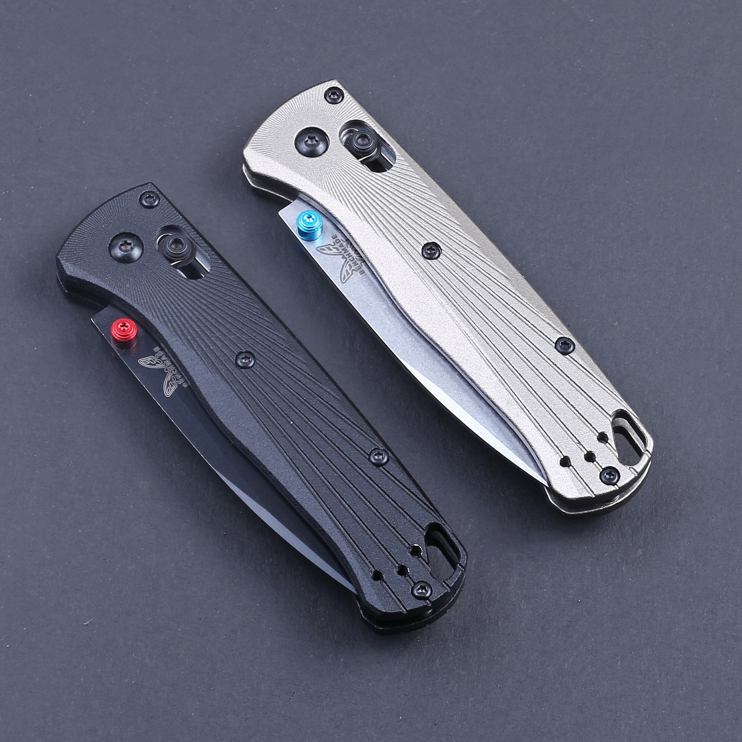 Black Aluminum Handle Light Weight Edc Camping Outdoor Pocket Folding Knife