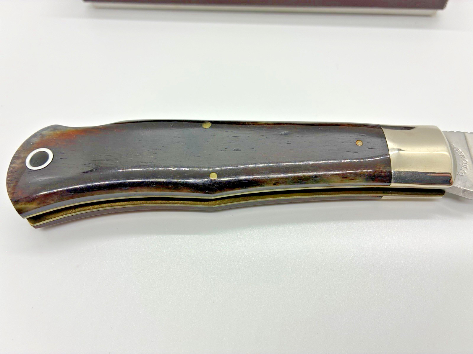 SCHATT & MORGAN 04113L MOUNTAIN MAN LOCKBACK 2005 SMOOTH BONE 1 of 100