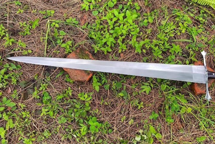 Traditional Viking Sword | Handmade Carbon Steel Blade | Camping | 36 inches