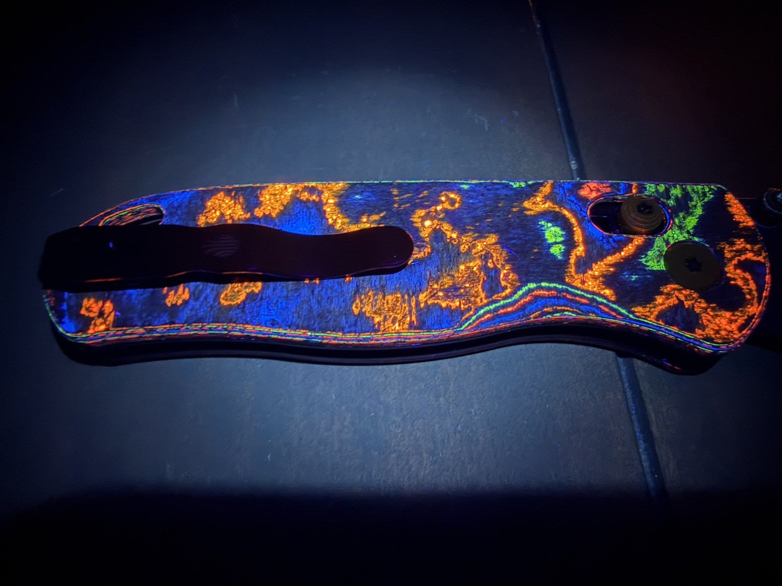Kizer Drop Bear 80’s Camo Carbon Fiber 1 Of 200 Folding Pocket Knife