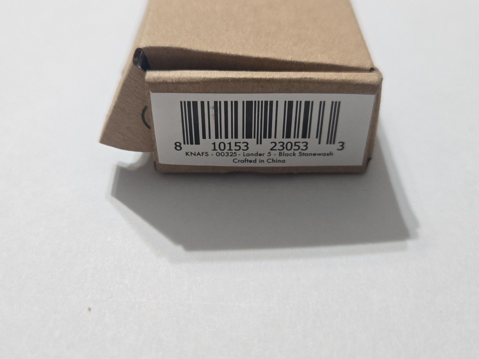 Knafs Lander 5 Black Stone Wash 8CR14MOV Frame Lock Knif.. NEW!!