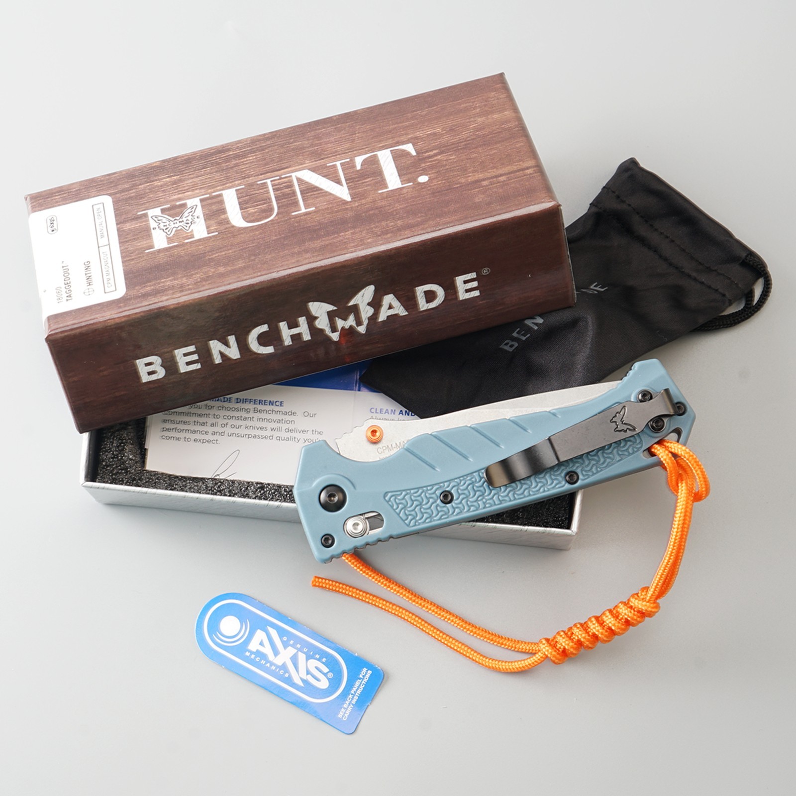 Benchmade 18060 Adira MagnaCut Folding Knife Nylon Fiber Handle Outdoor EDC
