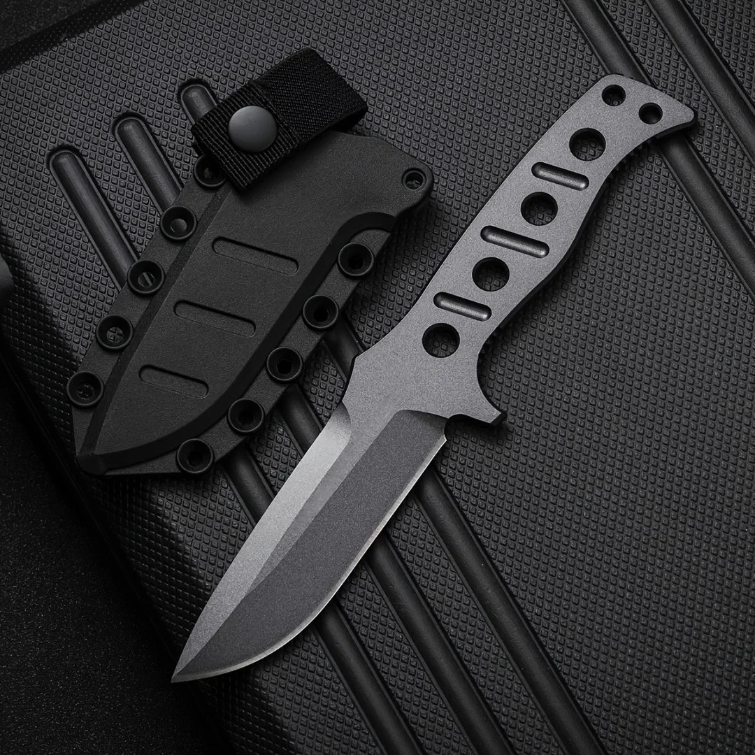 375 Fixed Blade Knife 4.37″ Blade w/ Kydex Sheath New