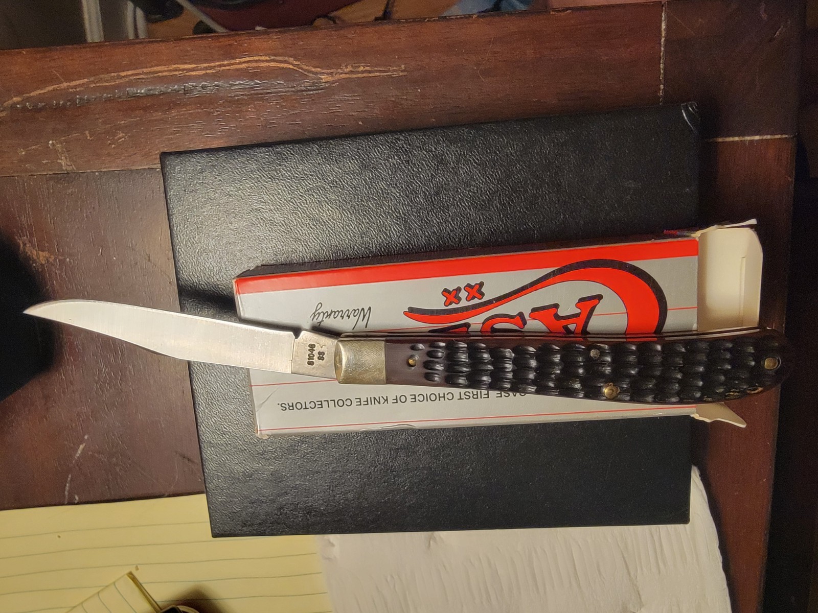 Case XX 61048 SS Slimline Trapper Single Blade Knife