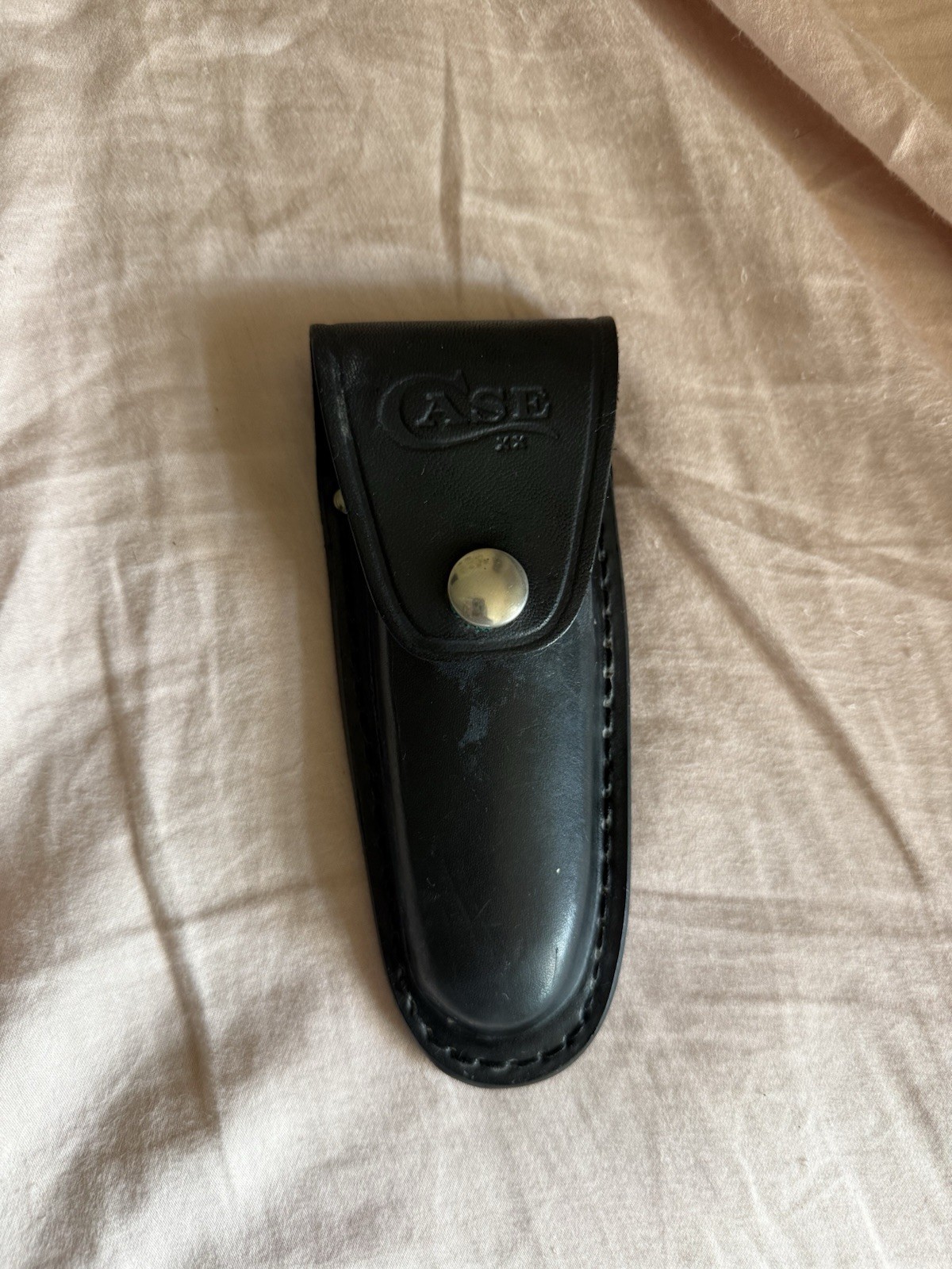 Case XX 1977 Shark Tooth Fixed Blade Knife 4.1-5in Clip Point w/ original Sheath