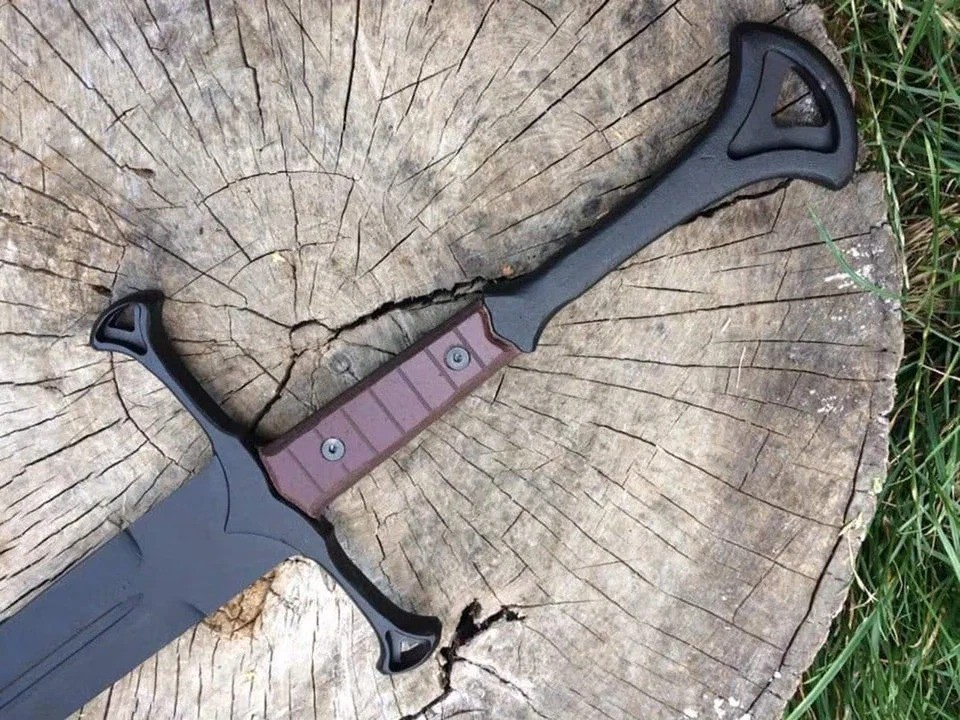 Hand Forged G-10 Micarta Handle Sword Sharp Battle Ready Medieval with Sheath