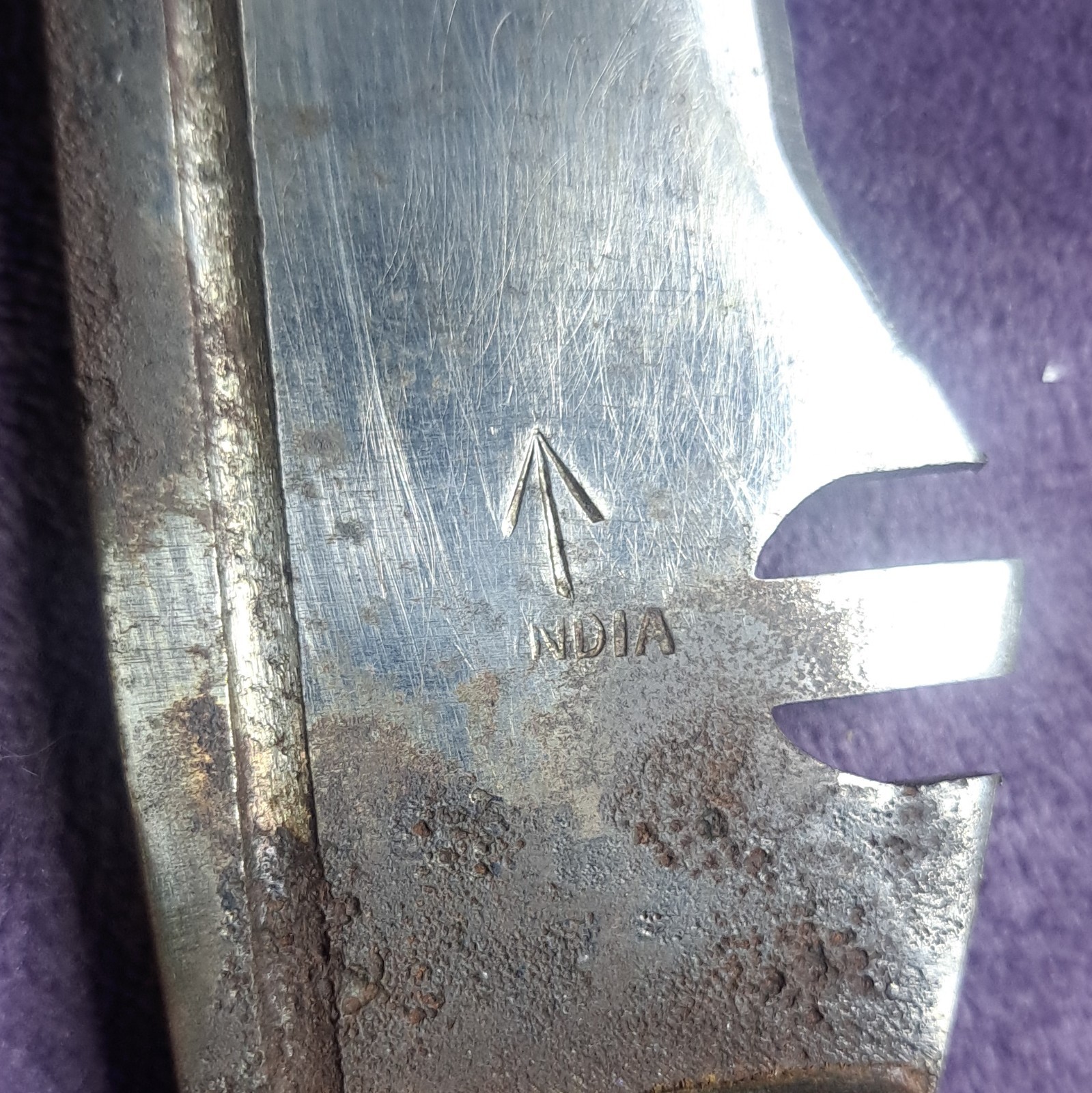 British/India Military Issued Kukri Aged For Sure But Solid WW2 I Believe