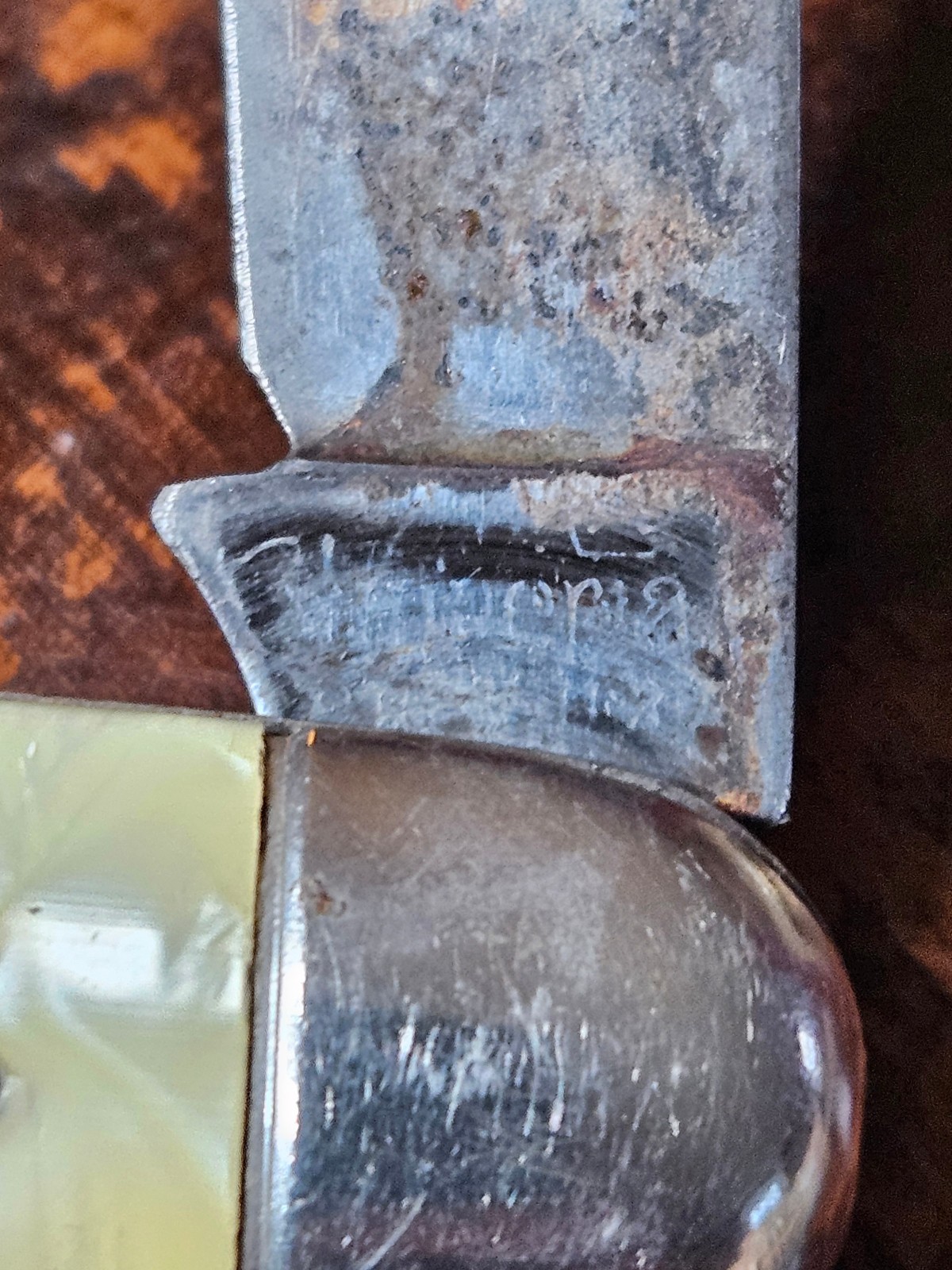 Imperial Celluloid Pearl Single Blade Knife